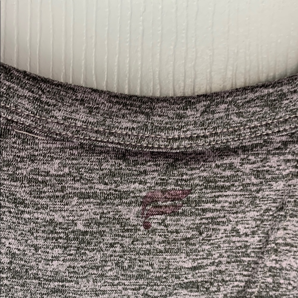 Fabletics Gray Relaxed Tank Top Open Twist Back - Picture 6 of 11